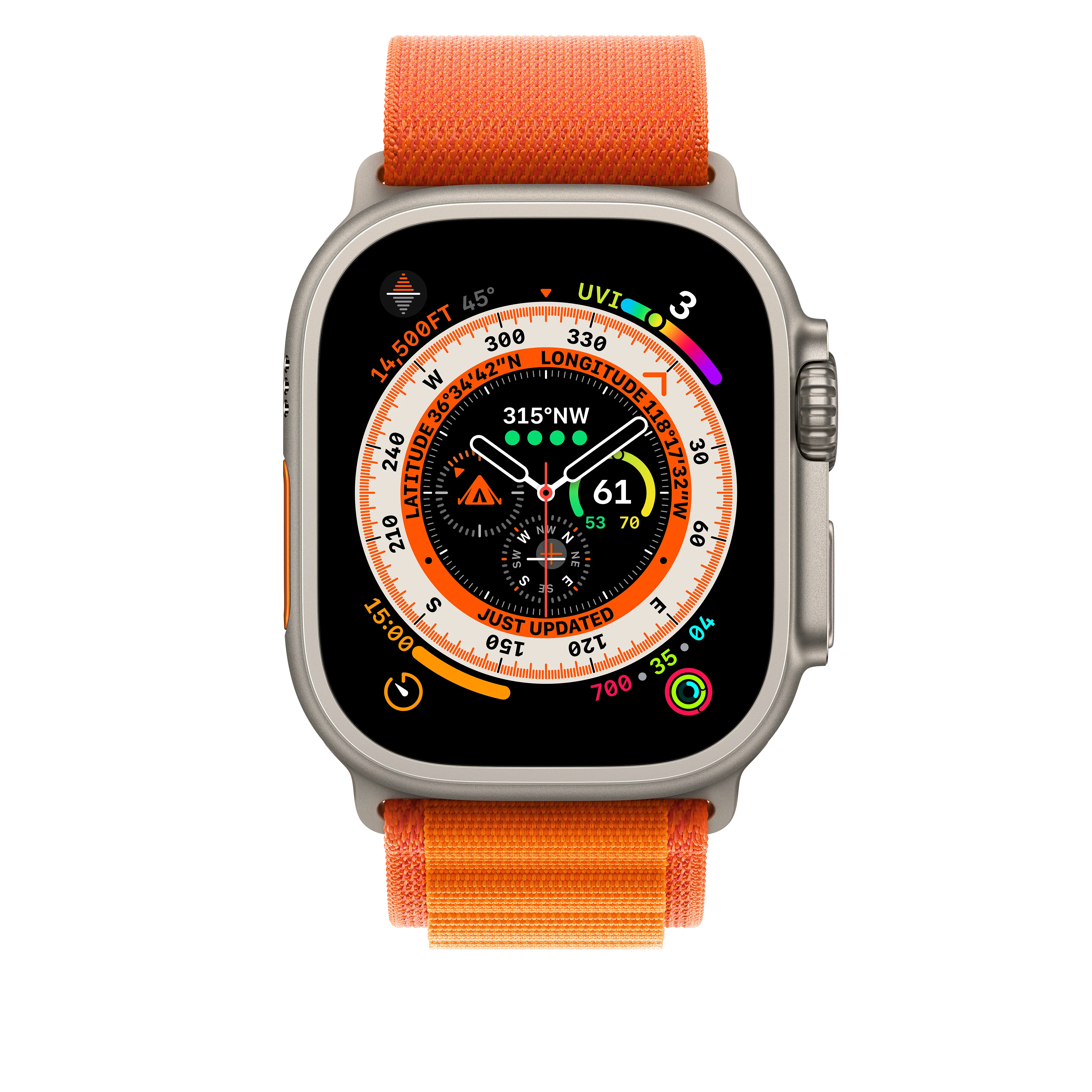 Correa Loop Alpine naranja (49 mm) - Talla S - Image 3