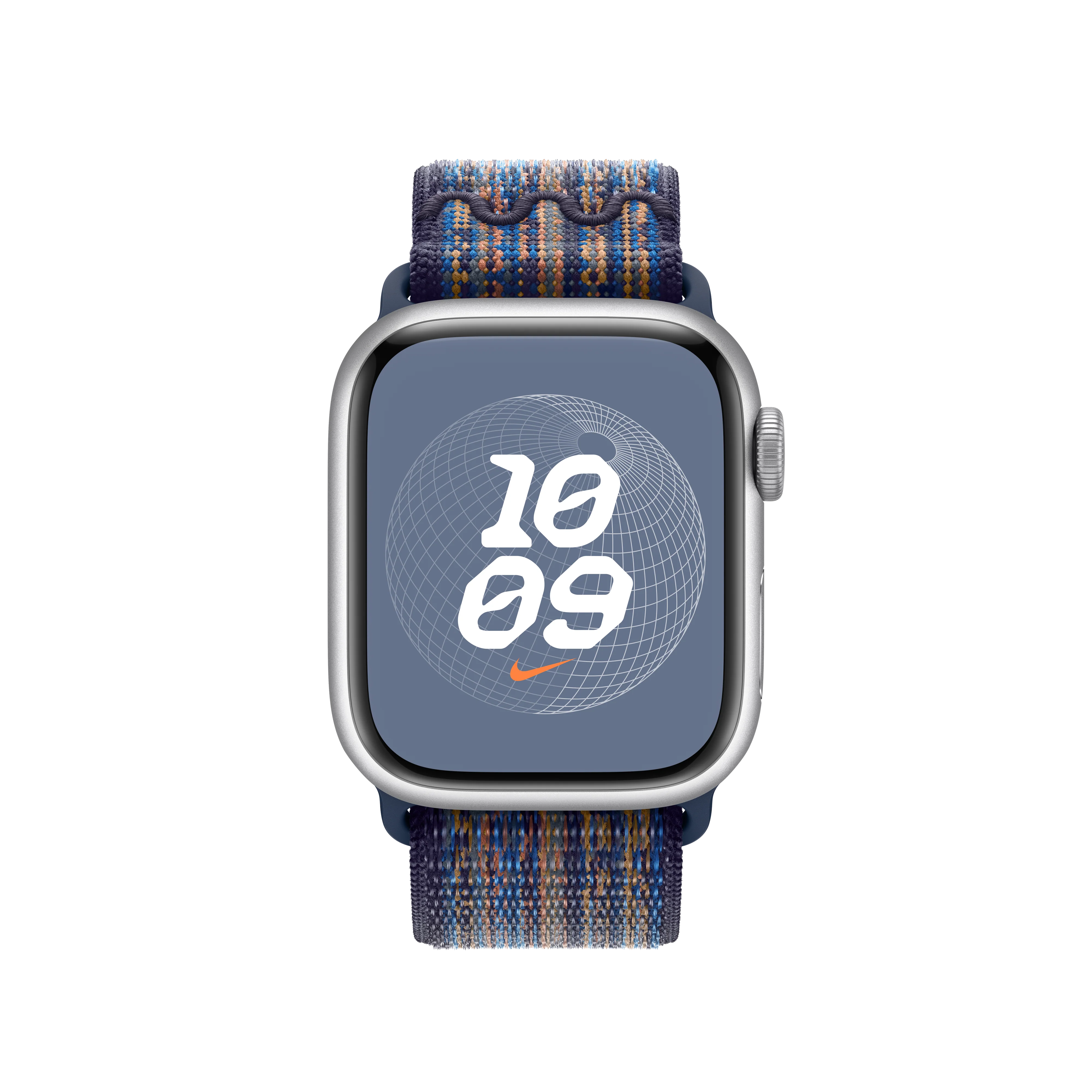 Correa loop deportiva Nike color Game Royal/naranja para caja de 41 mm - Image 3