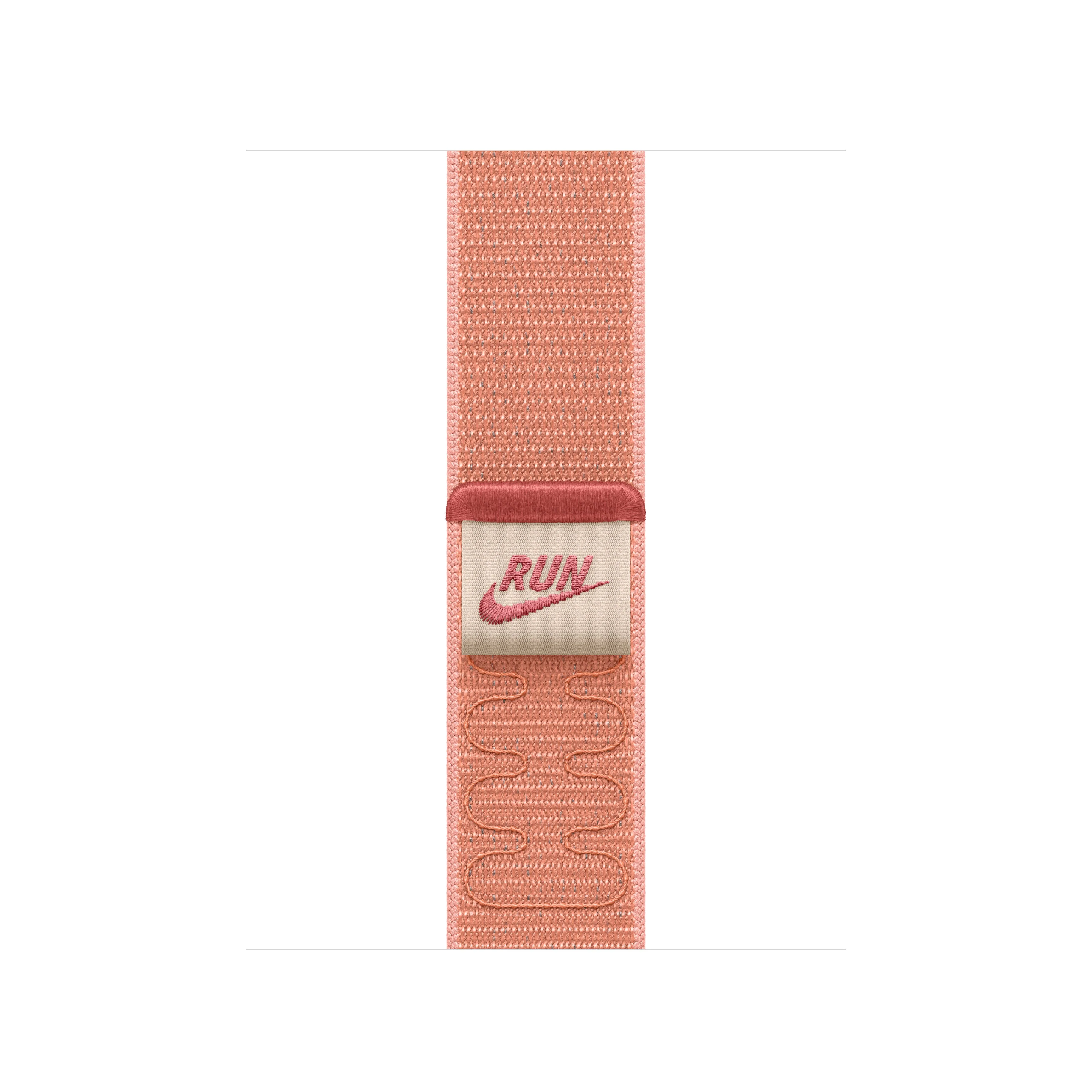 Correa loop deportiva Nike rosa alpenglow para caja de 42 mm