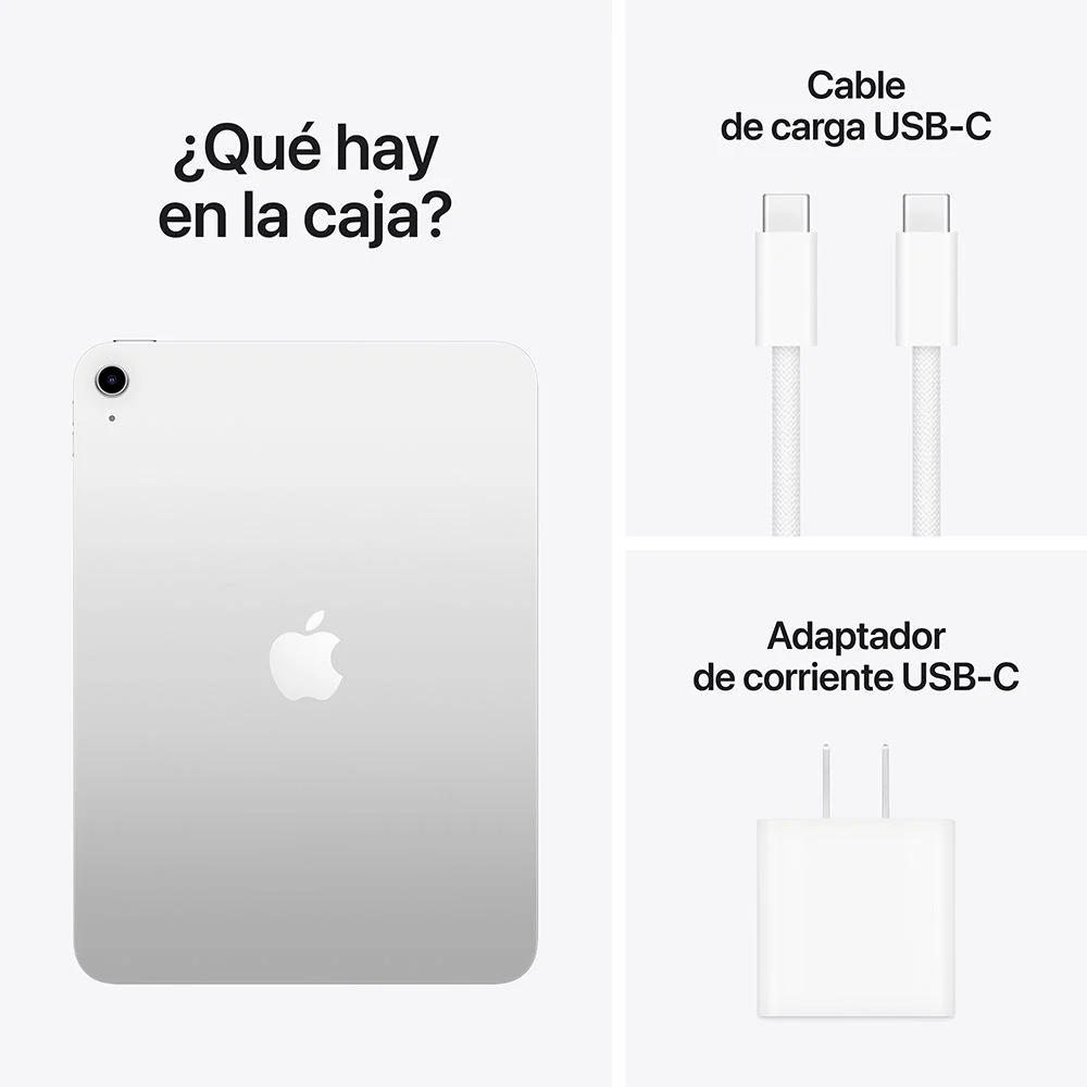 iPad Wi-Fi 128 GB - Plata (A16) - Image 8
