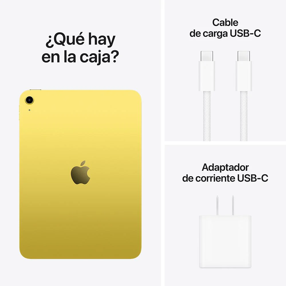 iPad Wi-Fi 256 GB - Amarillo (A16) - Image 8