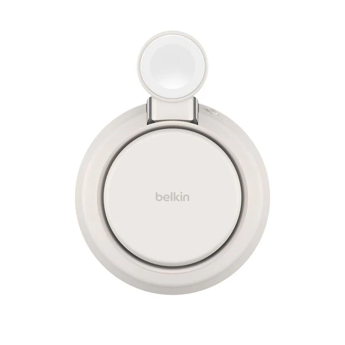 BASE DE CARGA BELKIN 3 EN 1 CHILLBOOST DOCK 25W Qi2 SAND - Image 5