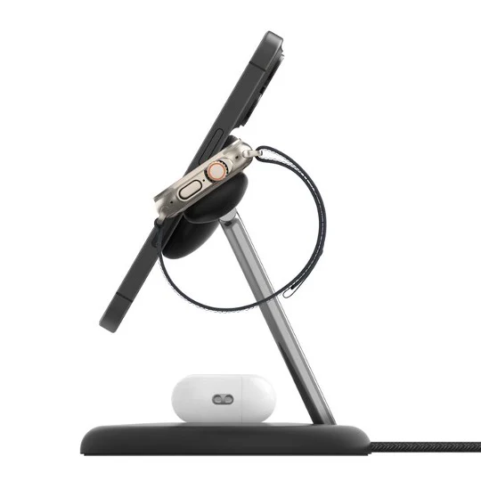 BASE DE CARGA BELKIN 3 EN 1 CON Qi2 15W BLACK - Image 2