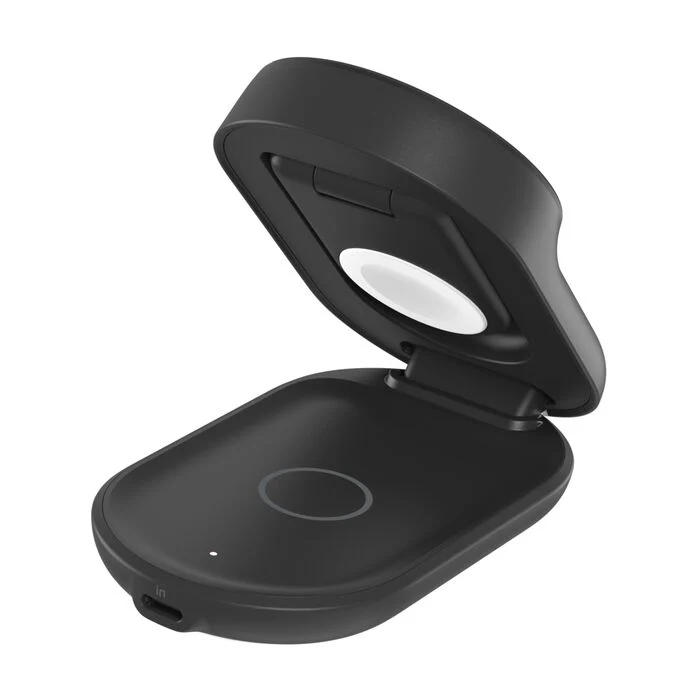 BASE DE CARGA BELKIN 3 EN 1 PLEGABLE 25W Qi2 BLACK - Image 2
