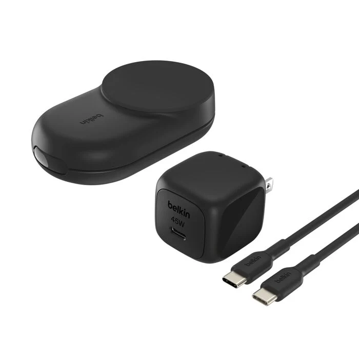 BASE DE CARGA BELKIN 3 EN 1 PLEGABLE 25W Qi2 BLACK - Image 4