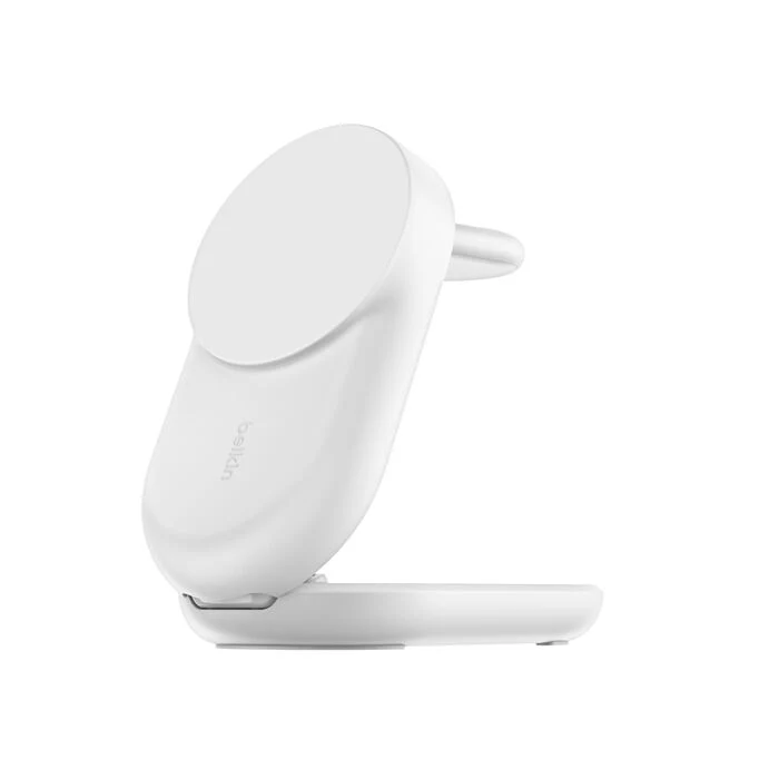 BASE DE CARGA BELKIN 3 EN 1 PLEGABLE 25W Qi2 WHITE - Image 4