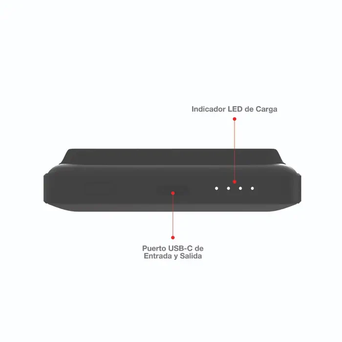 BATERIA MOPHIE 5000mAh MAGSAFE CON CARTERA PORTADOCUMENTO BLACK - Image 6