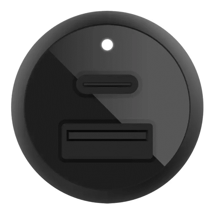 ADAPTADOR BELKIN PARA CARRO 37W 2 PUERTOS USB-A / USB-C + CABLE - Image 2