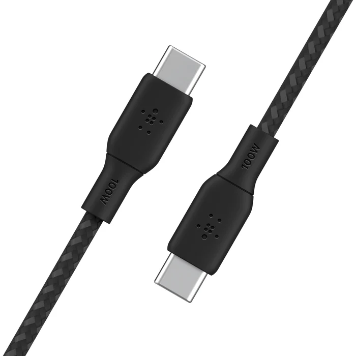 CABLE BELKIN USB-C A USB-C 100W 2M - BLACK - Image 4