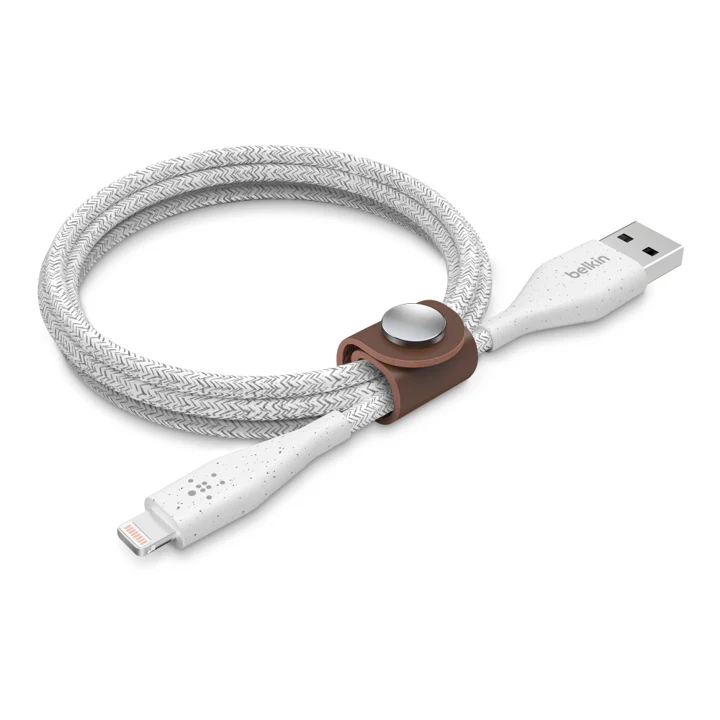 CABLE BELKIN USB-A A LIGHTNING DURATEK 1.2M - WHITE - Image 3