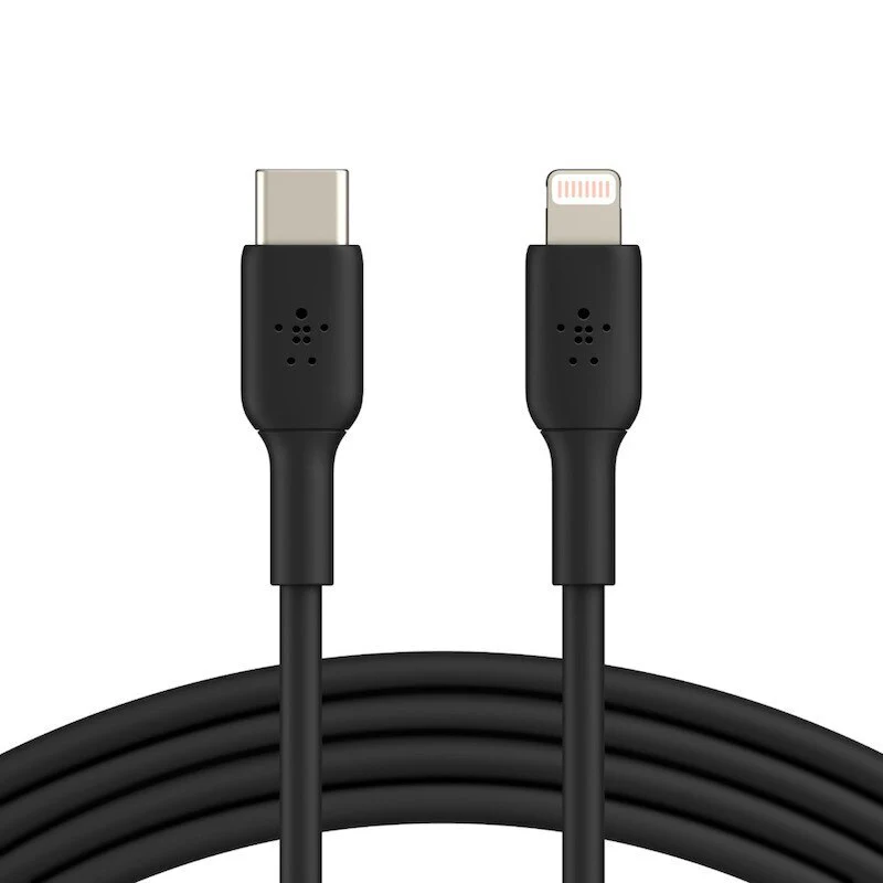 CABLE BELKIN USB-C A LIGHTNING 1M - BLACK - Image 2