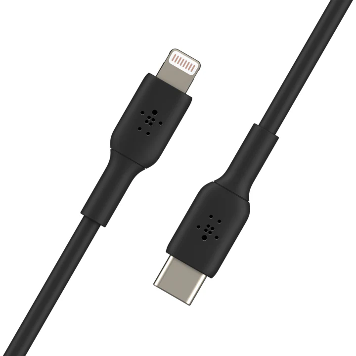 CABLE BELKIN USB-C A LIGHTNING 1M - BLACK - Image 3