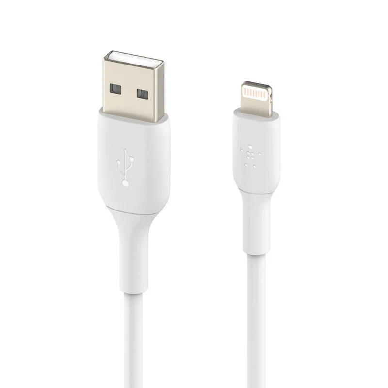 CABLE BELKIN USB-A A LIGHTNING 2M - WHITE - Image 2