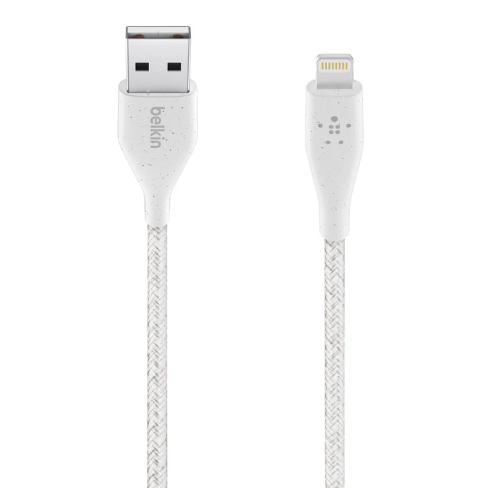 CABLE BELKIN USB-A A LIGHTNING DURATEK 3M - WHITE - Image 3