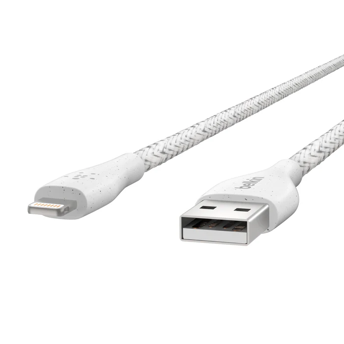 CABLE BELKIN USB-A A LIGHTNING DURATEK 3M - WHITE - Image 4