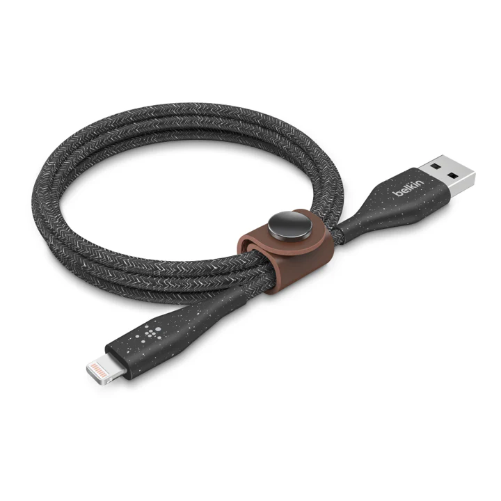 CABLE BELKIN USB-A A LIGHTNING DURATEK 1.2M - BLACK - Image 3