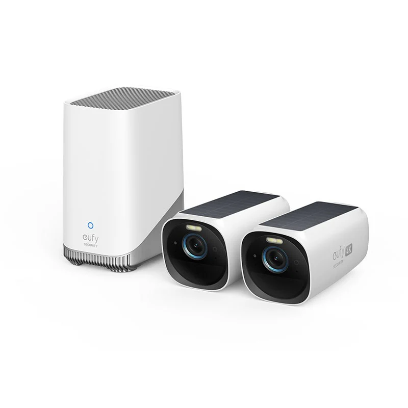 CAMARA INTELIGENTE EUFY DE SEGURIDAD S330 SOLAR 2 CAM+HOMEBASE - Image 6