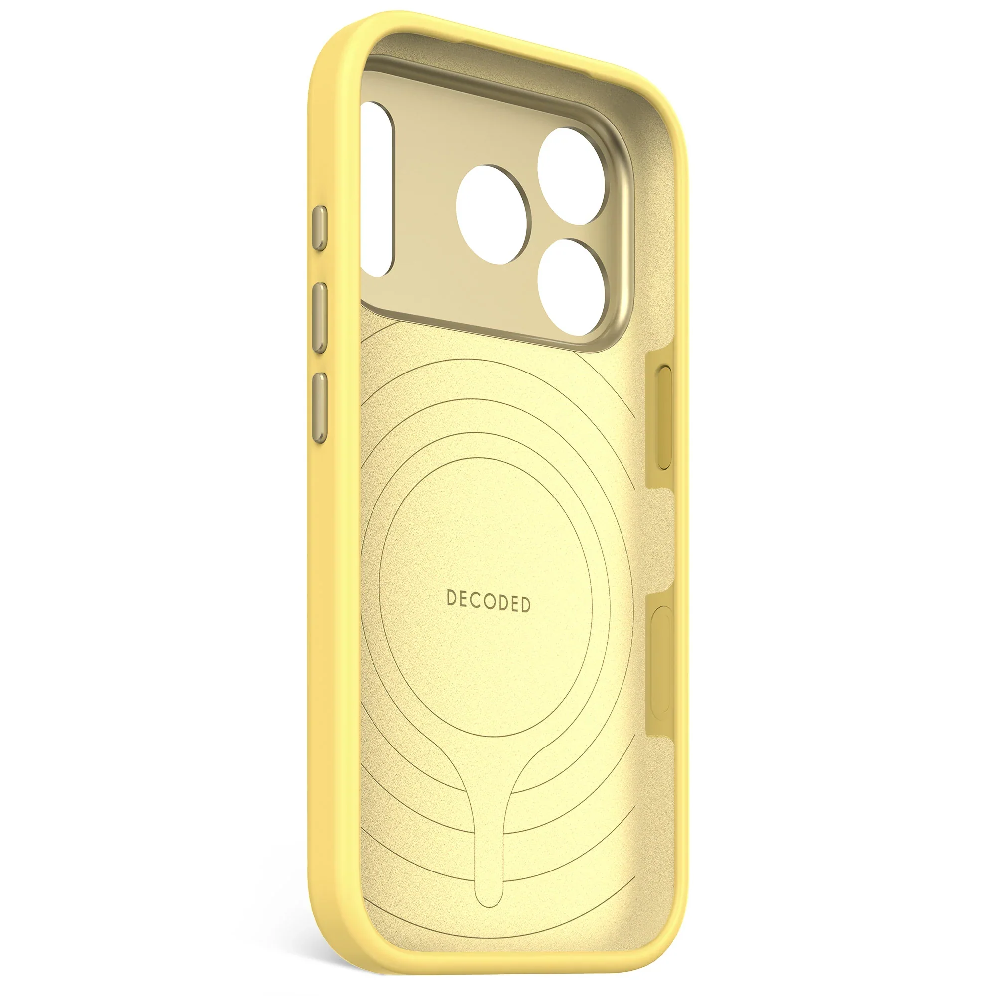 CASE DECODED SILICONE IPHONE 17 PRO YUMA YELLOW - Image 4