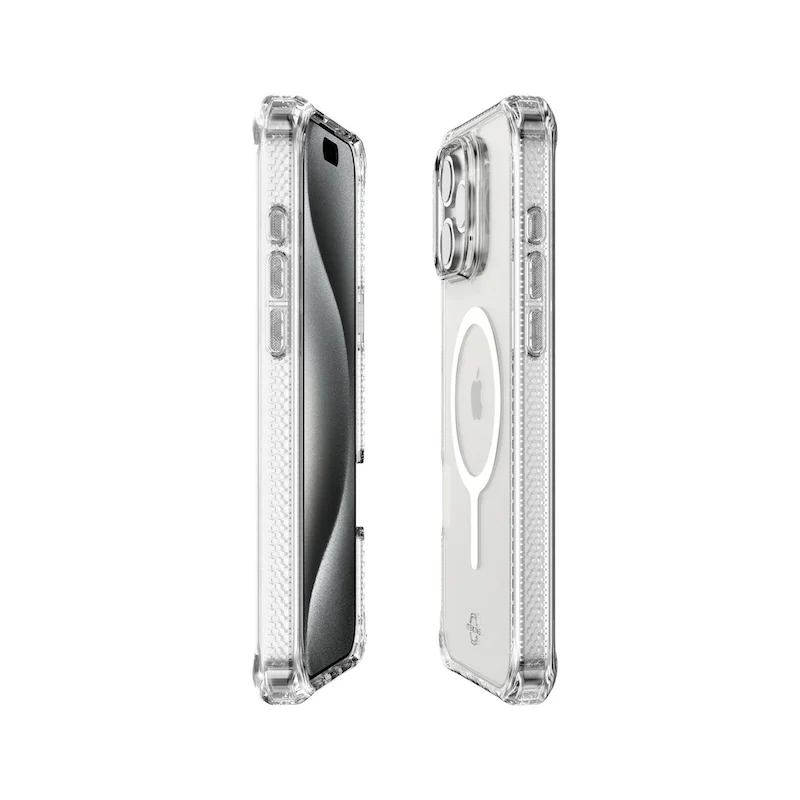 CASE ITSKINS HYBRID R CLEAR MAGSAFE IPHONE 16 PRO TRANSPARENT - Image 5