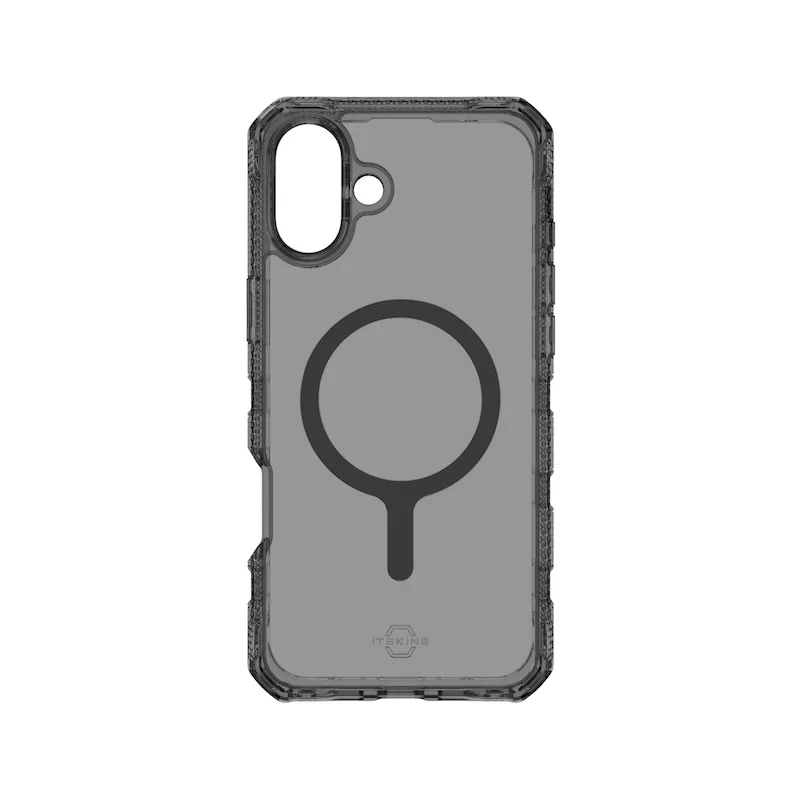 CASE ITSKINS SUPREME R CLEAR MAGSAFE IPHONE 16 BLACK - Image 2
