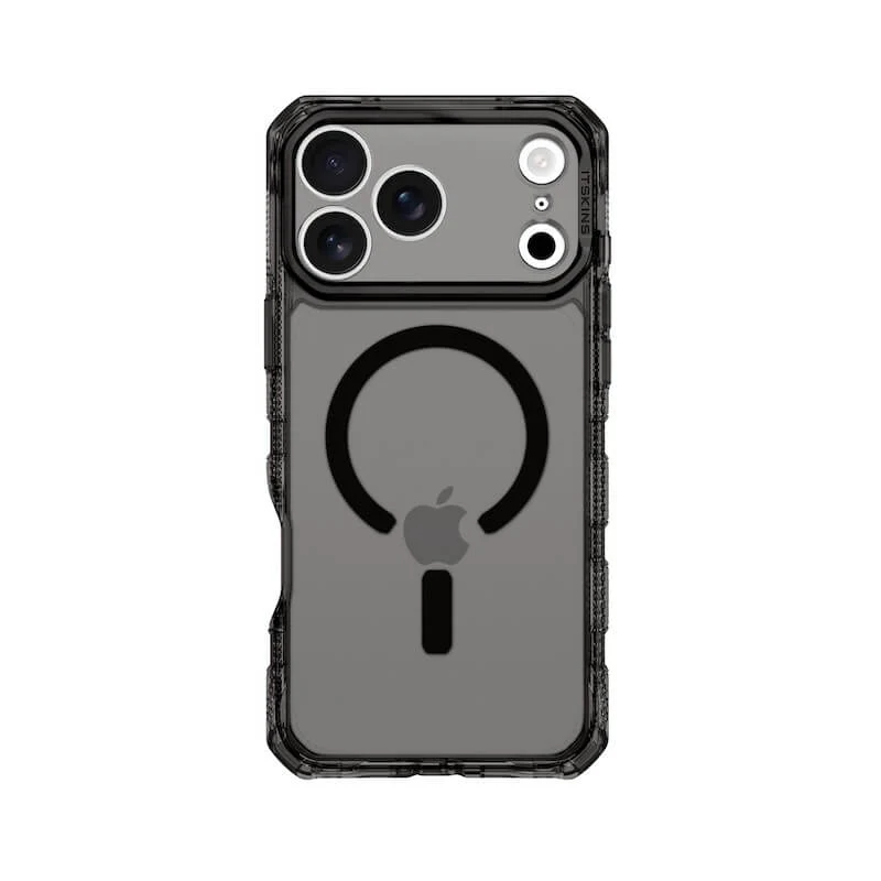 CASE ITSKINS SUPREME R CLEAR MAGSAFE IPHONE 17 PRO MAX GRAPHITE