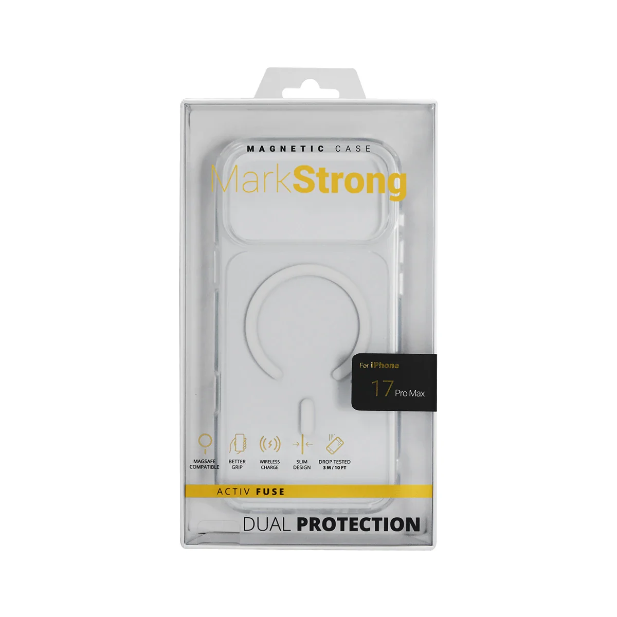 CASE MARKSTRONG IPHONE 17 PRO CLEAR - Image 3