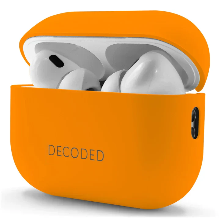 CASE SILICONA AIRPODS PRO 2GEN APRICOT - Image 3
