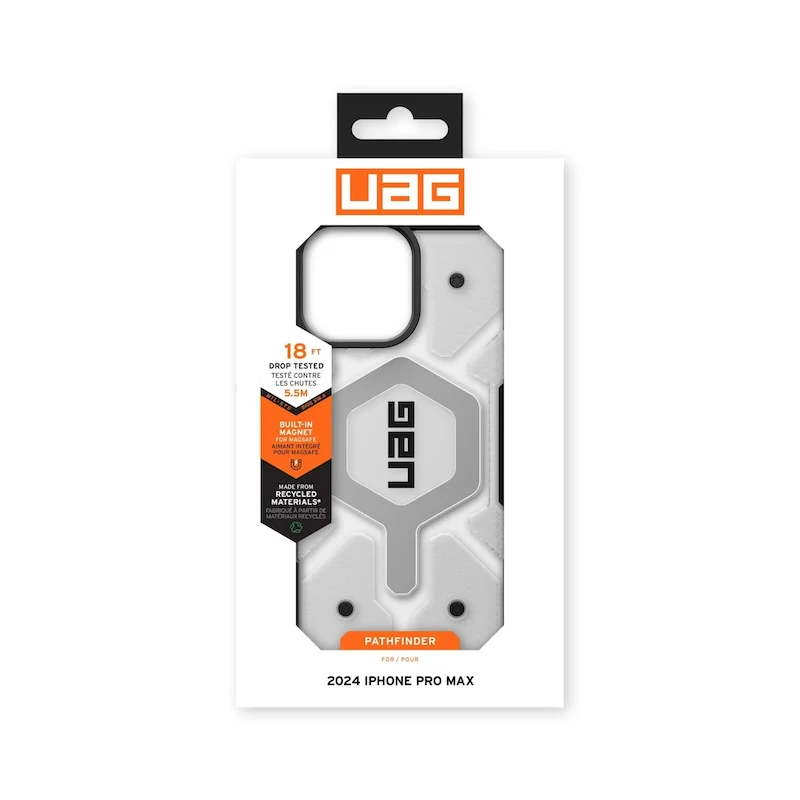 CASE UAG PATHFINDER CLEAR MAGSAFE IPHONE 16 PRO MAX  CLEAR - Image 5