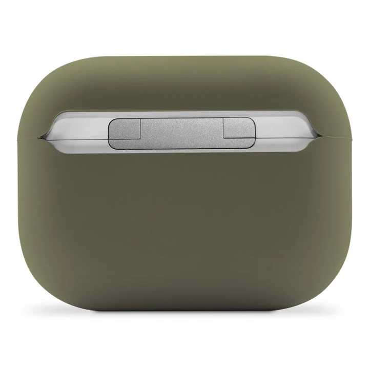 DECODED CASE EN SILICONA LIQUIDA AIRPODS PRO 2GEN /1GEN OLIVA - Image 4