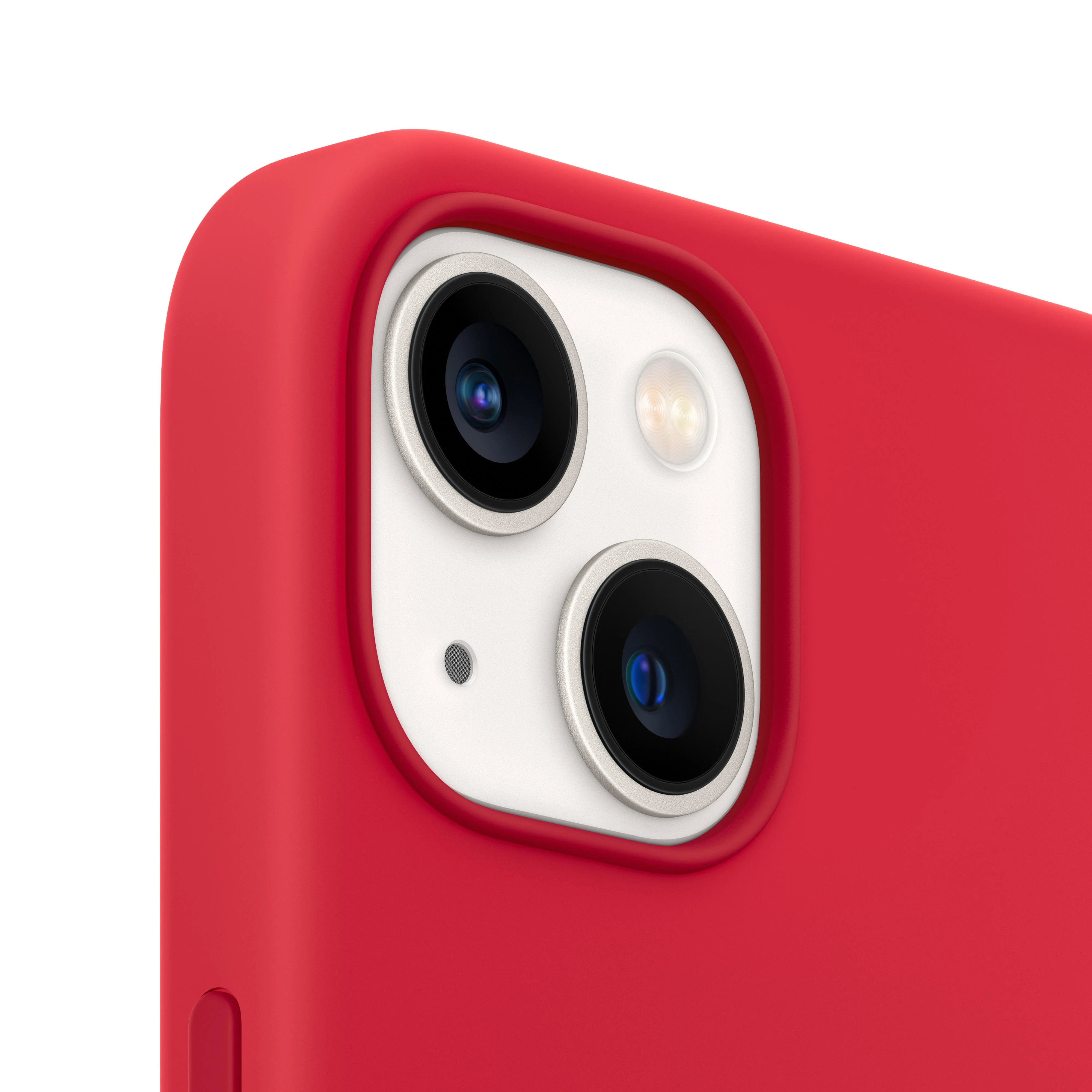 Estuche de silicona con MagSafe para el iPhone 13 - (PRODUCT)RED - Image 3