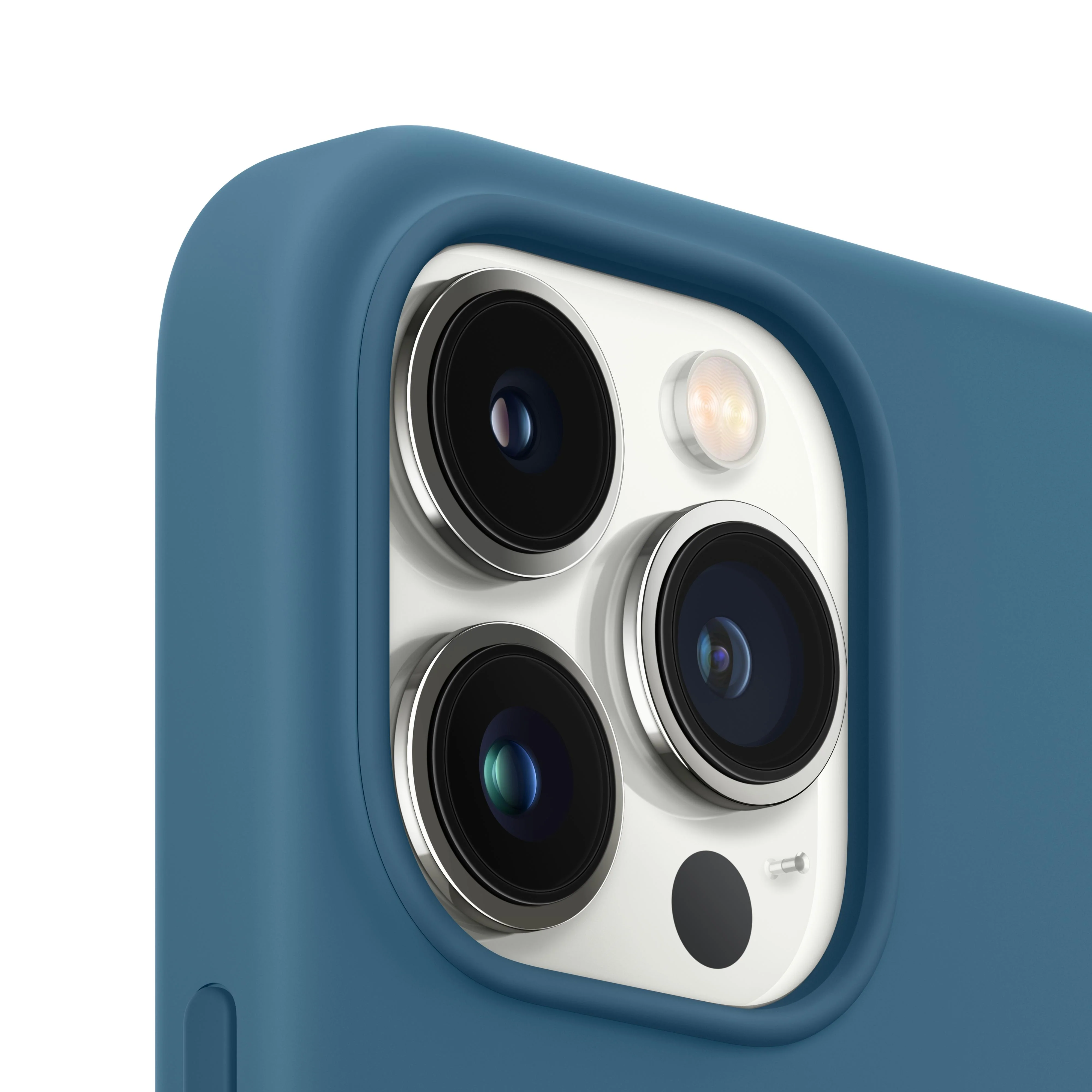 Estuche de silicona con MagSafe para el iPhone 13 Pro - Azul polar - Image 3