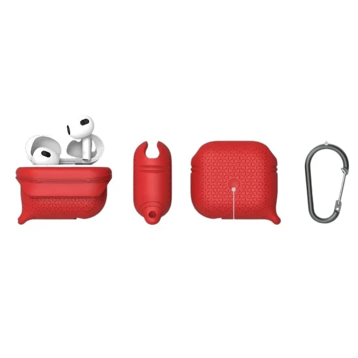 FUNDA CATALYST VIBE WATERPROOF AIRPODS 3 ROJO - Image 3