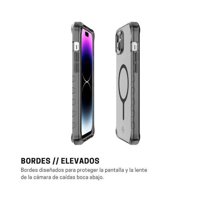 CASE ITSKINS SUPREME MAGSAFE IPHONE 15 PLUS GRAPHITE - Image 5