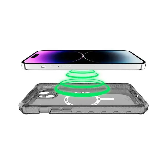 CASE ITSKINS SUPREME MAGSAFE IPHONE 15 PLUS GRAPHITE - Image 6