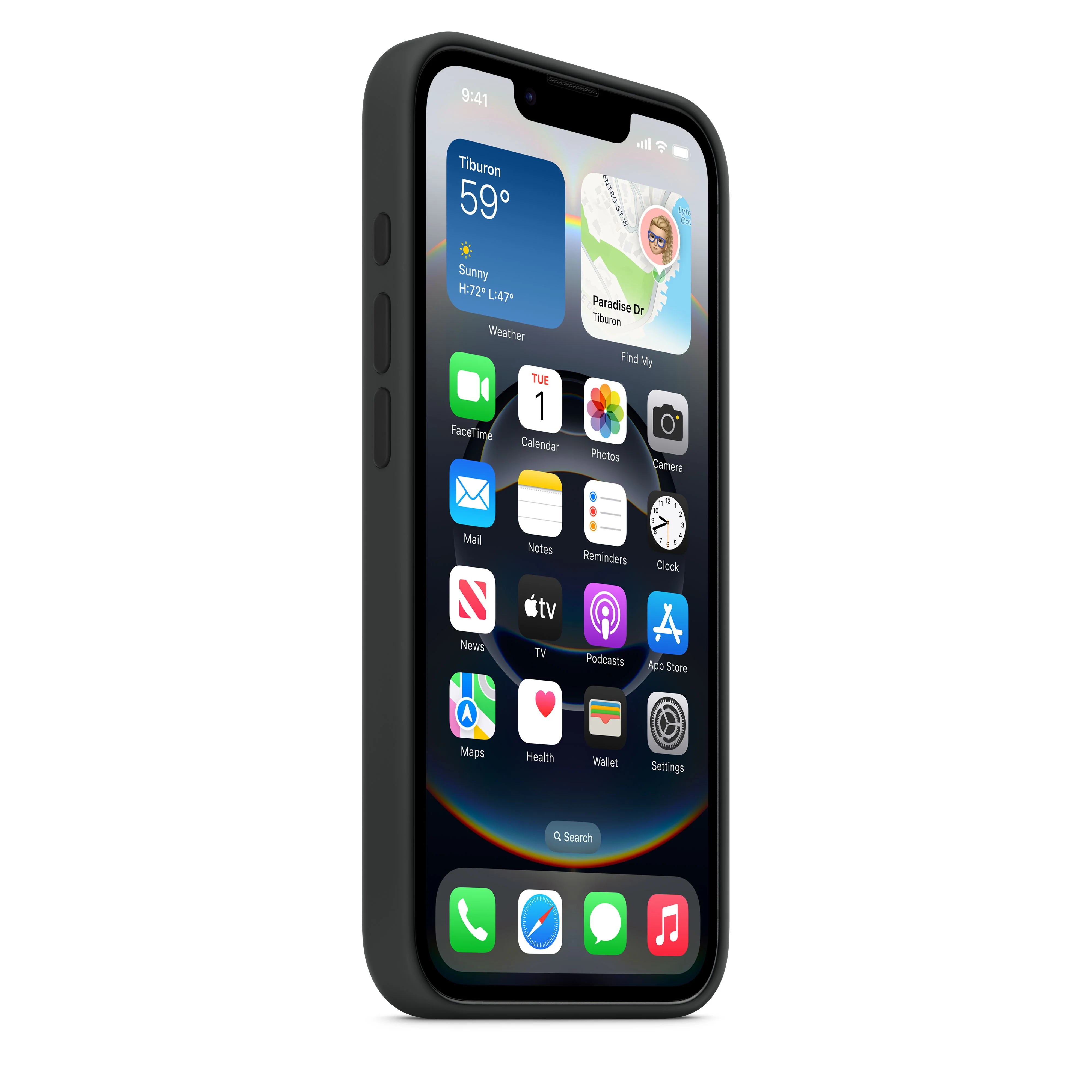 Funda de silicón para el iPhone 16e – Negro - Image 3