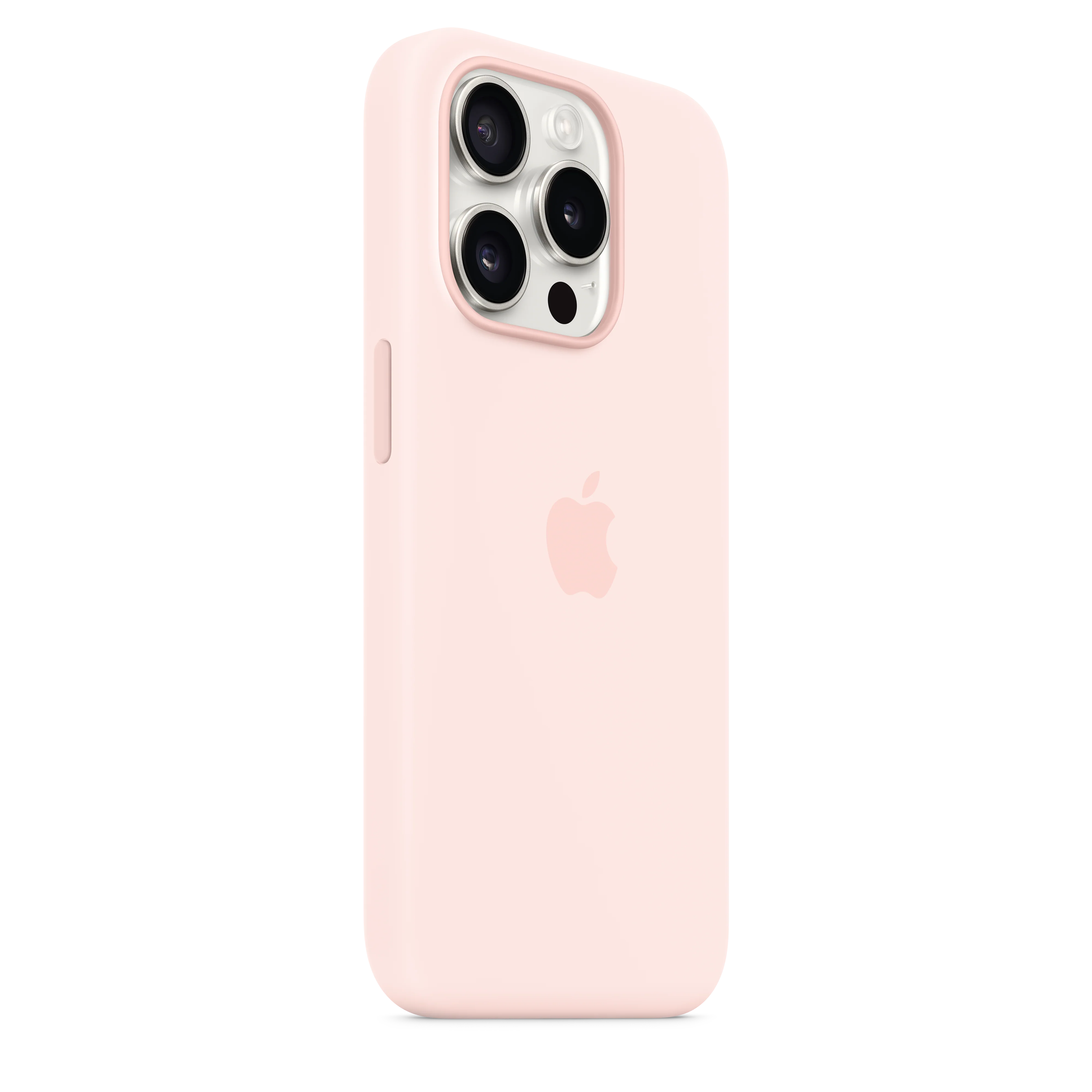 Funda de silicón con MagSafe para el iPhone 15 Pro - Rosa claro - Image 5