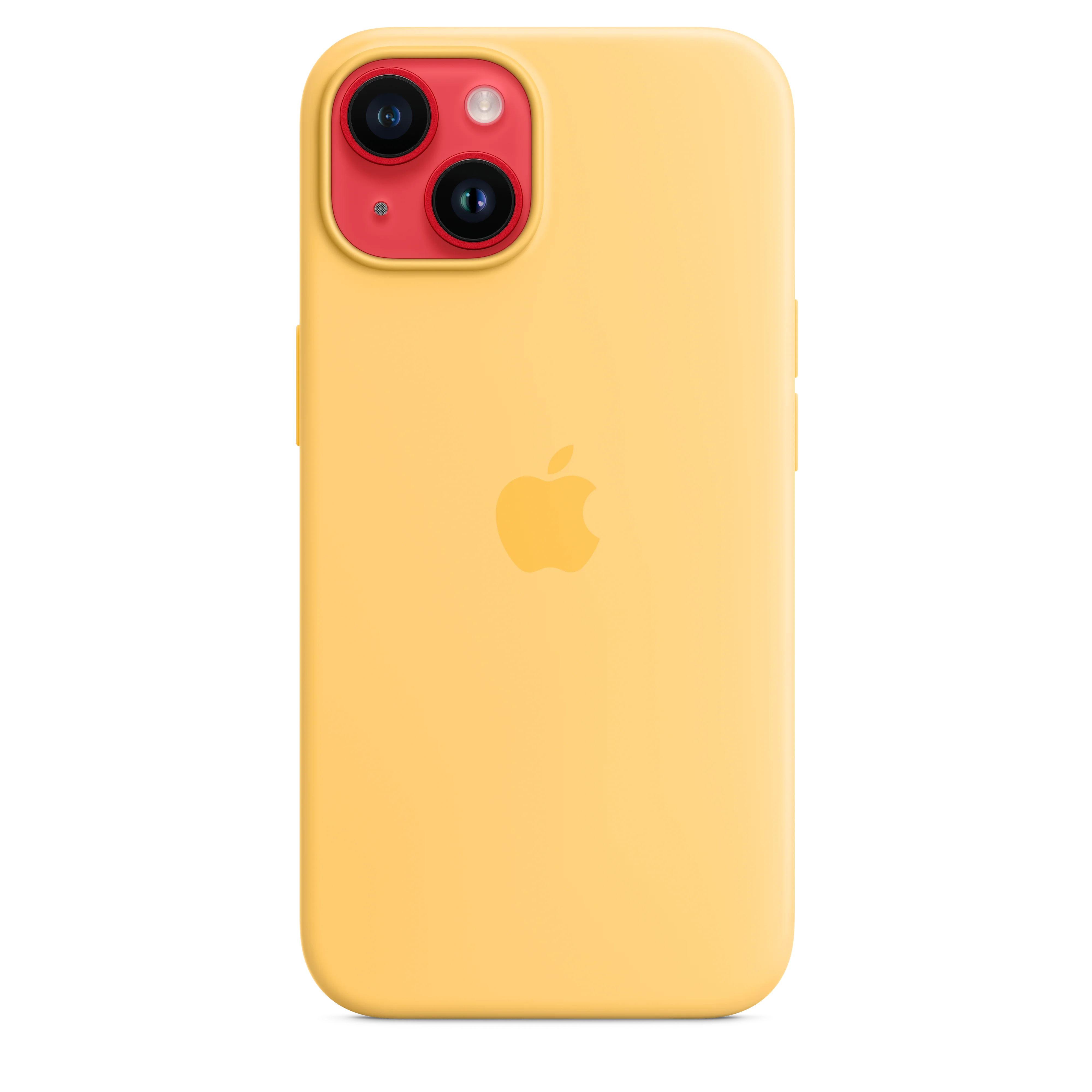 Funda de silicona con MagSafe para el iPhone 14 - Resplandor solar - Image 5