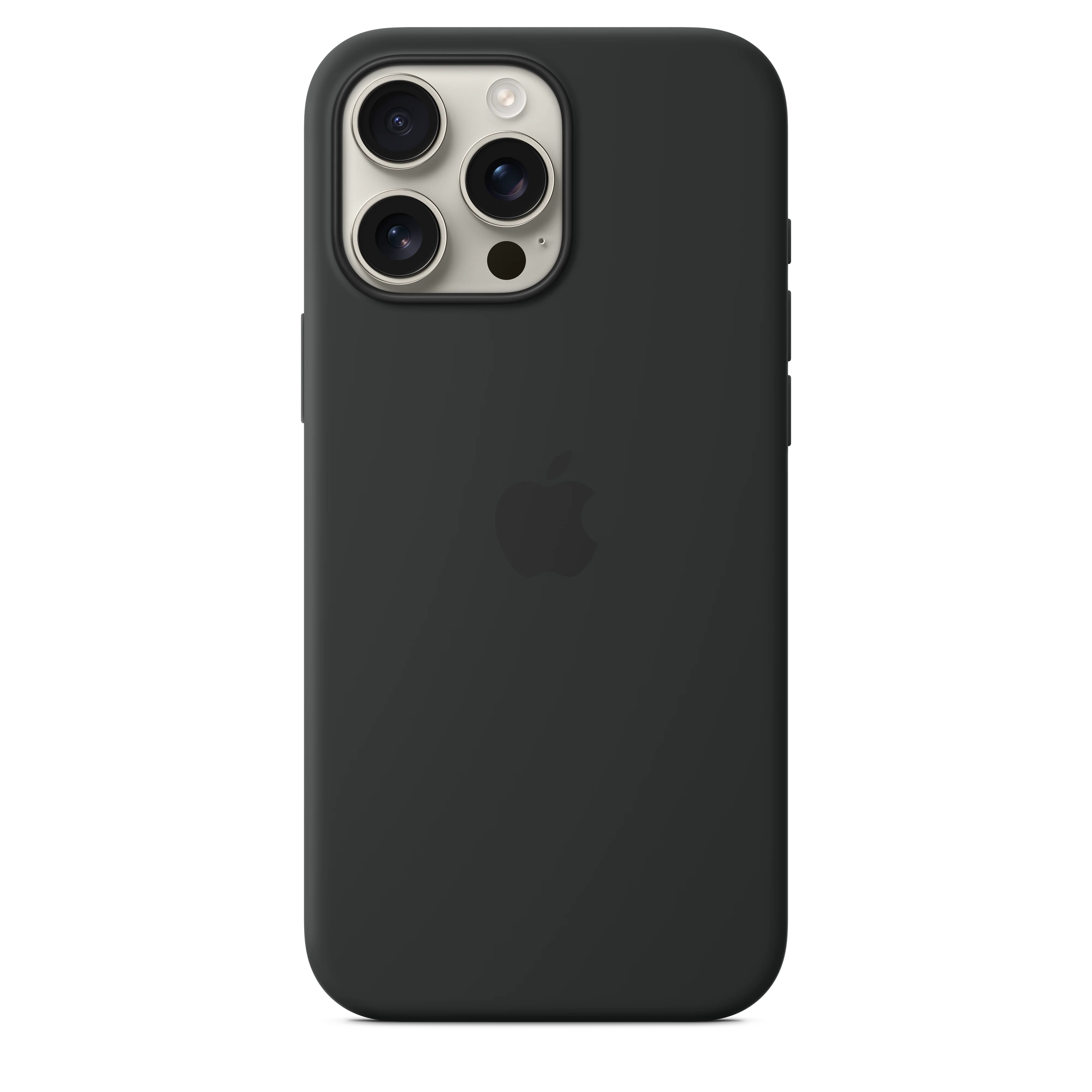 Funda de silicón con MagSafe para el iPhone 16 Pro Max - Negro - Image 2