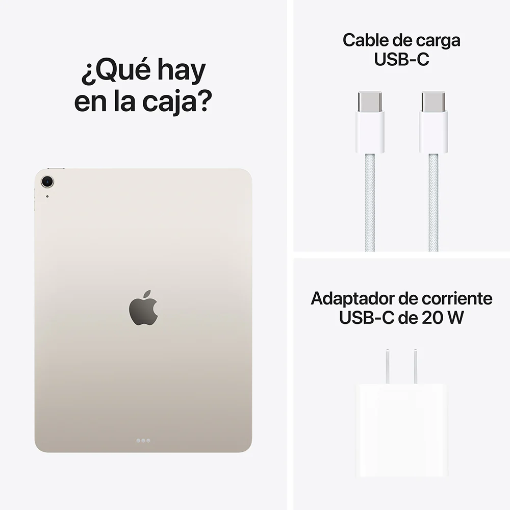 iPad Air de 11 pulgadas Wi-Fi 512 GB - Blanco estrella (M3) - Image 10
