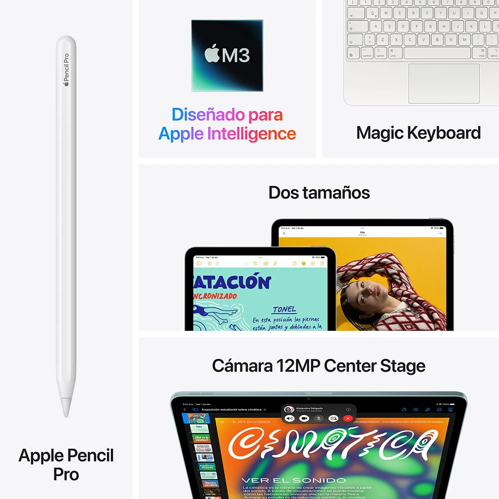 iPad Air de 13 pulgadas Wi-Fi 256 GB - Azul (M3) - Image 9