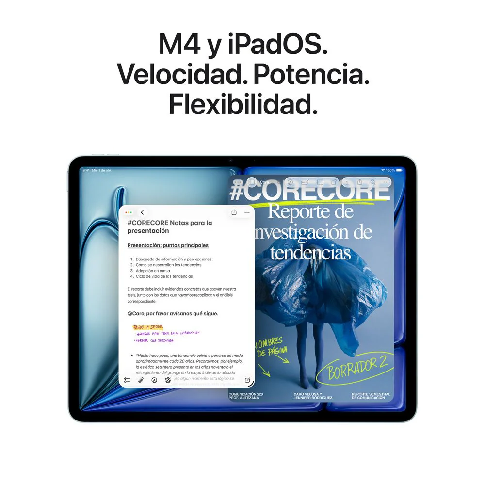 iPad Air de 13 pulgadas Wi-Fi 128 GB - Azul (M4) - Image 4