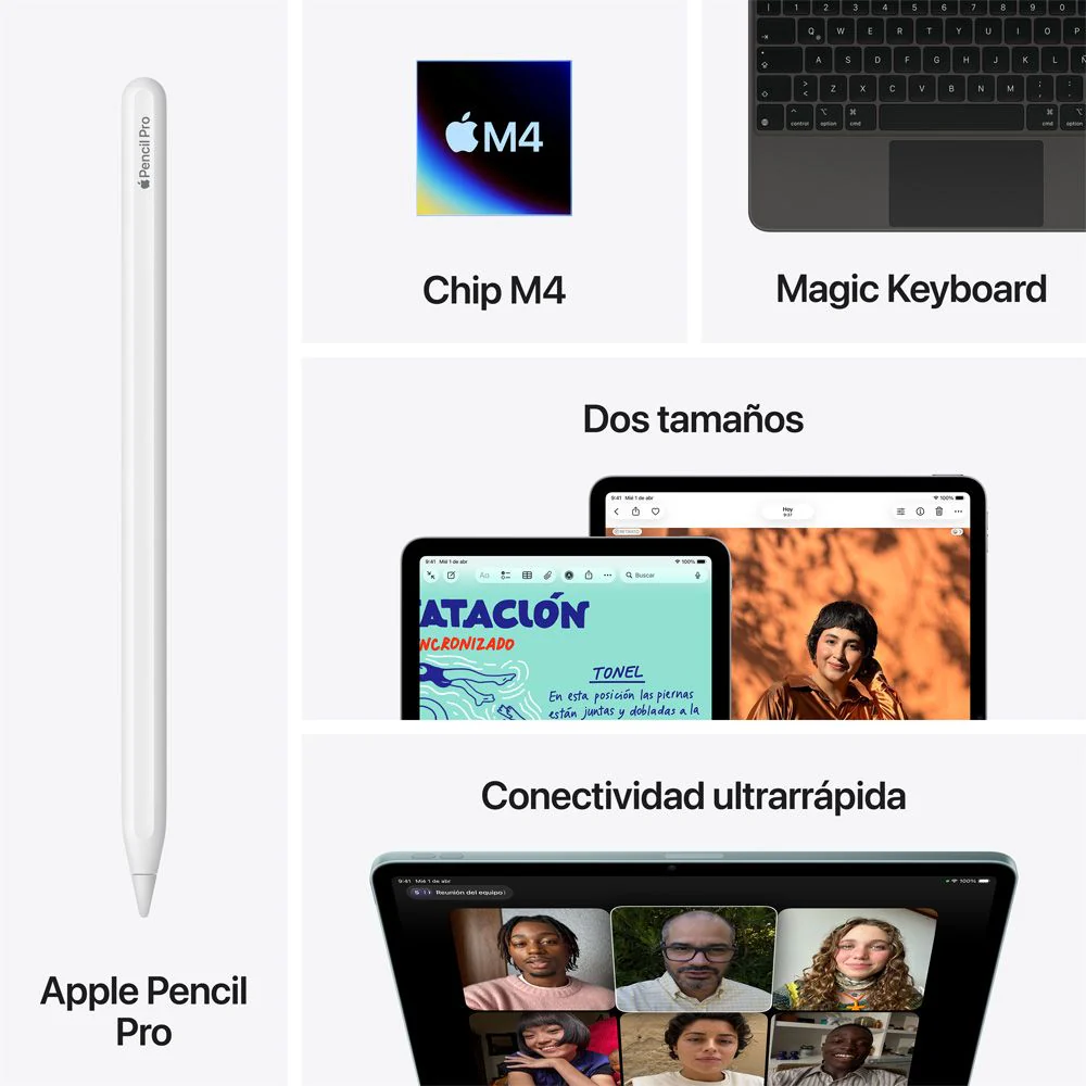iPad Air de 13 pulgadas Wi-Fi 128 GB - Azul (M4) - Image 9
