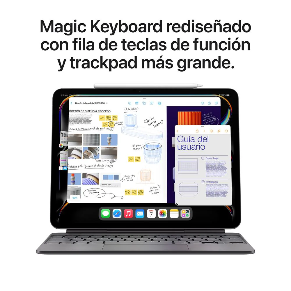 iPad Pro de 11 pulgadas Wi-Fi 512 GB Vidrio estándar - Plata (M4) - Image 8