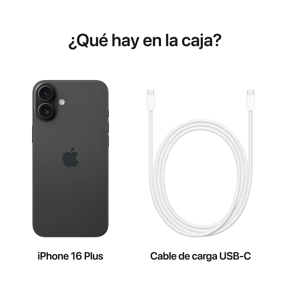 iPhone 16 Plus 128 GB Negro - Image 9