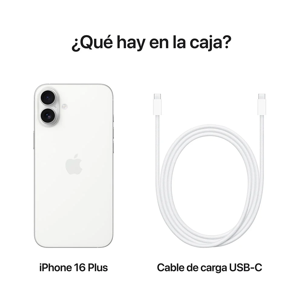 iPhone 16 Plus 128 GB Blanco - Image 9