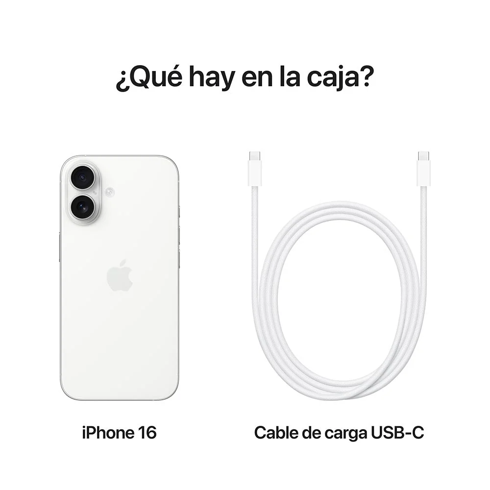 iPhone 16 128 GB Blanco - Image 9