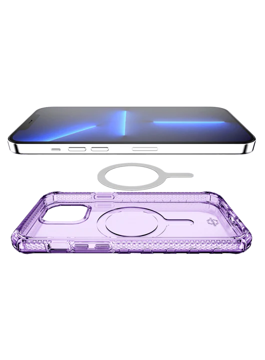 Case ITSKINS SUPREME MAGCLEAR para iPhone 13 Pro - Purpura - Image 4