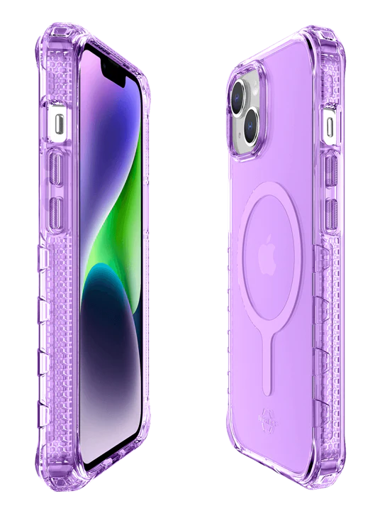 CASE ITSKINS SUPREME MAGSAFE IPHONE 14 PLUS PURPLE