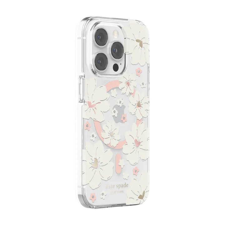 Case Kate Spade NY MagSafe Para iPhone 14 Pro– Floral - Image 3