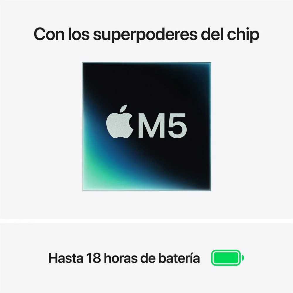MacBook Air de 15 pulgadas: Chip M5 de Apple con CPU de 10 núcleos y GPU de 10 núcleos, 512 GB SSD - Blanco estelar - Image 4